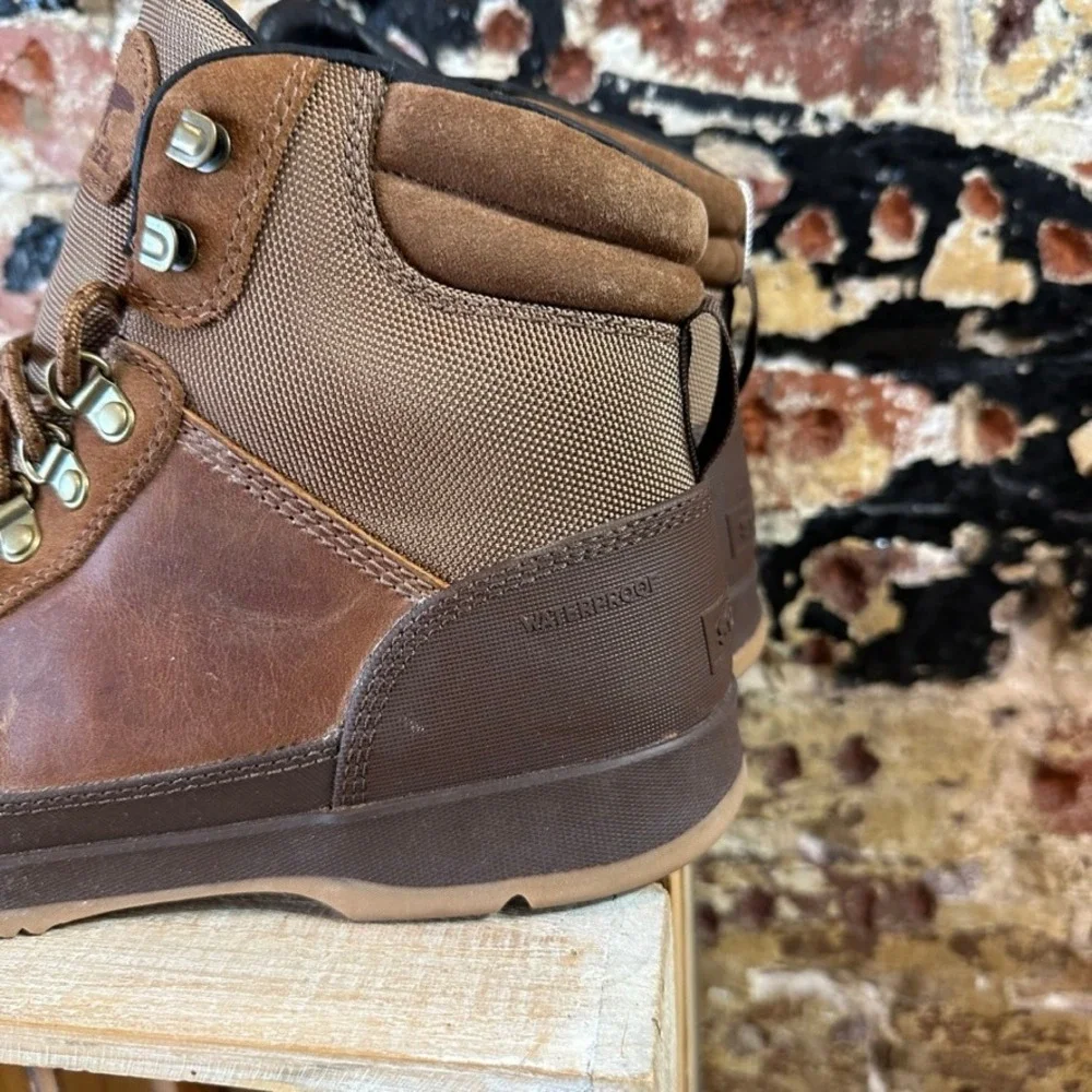Sorel Ankeny II Hiker Boots Mens 10 Waterproof Hiking Brown Winter Casual